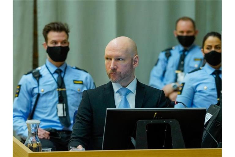 Anders Behring Breivik muss im Gefängnis bleiben. Foto: Ole Berg-Rusten/NTB/dpa