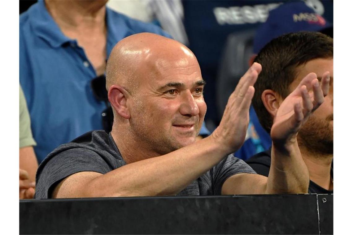 Andre Agassi wird am Mittwoch 50 Jahre alt. Foto: Julian Smith/AAP/dpa