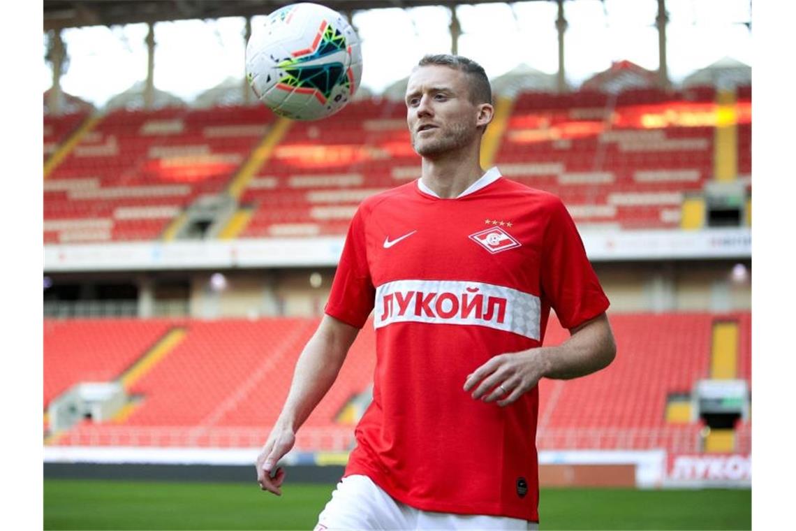 Im Alter von 29 Jahren: Schürrle beendet Karriere André Schürrle hatte zuletzt für Spartak Moskau gespielt. Foto: Alexander Stupnikov/Sputnik/dpa