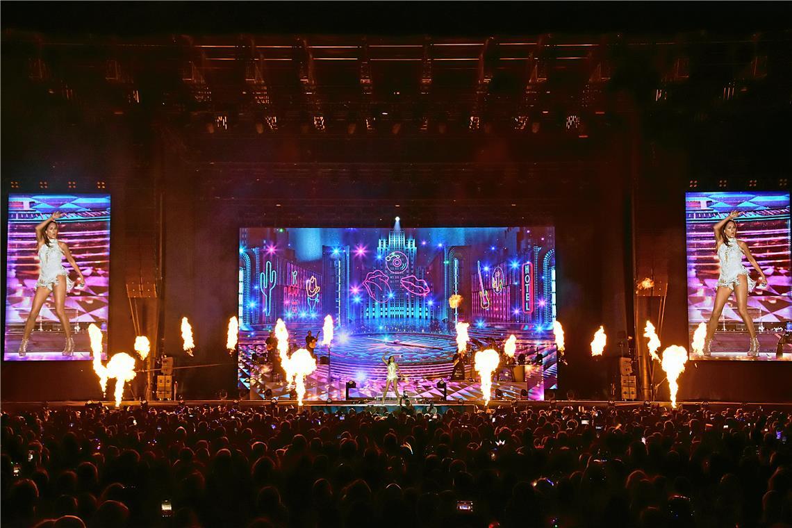 Andrea Berg 20. Heimspiel im Stadion im Fautenhau