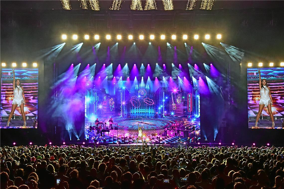 Andrea Berg 20. Heimspiel im Stadion im Fautenhau