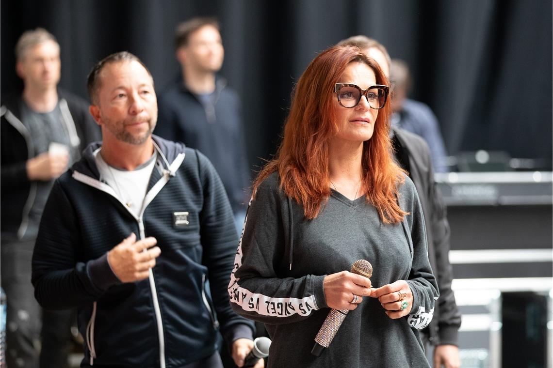 Andrea Berg und René Peter Baumann (DJ Bobo)