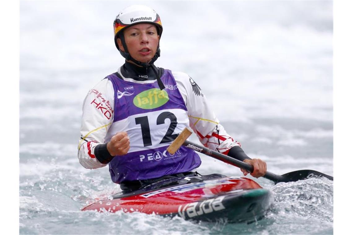 Andrea Herzog rettet deutsche Bilanz bei Kanuslalom-WM Andrea Herzog holte sich im Kanadier-Einer bei der WM den Sieg. Foto (Archiv): Action Foto Sport/NurPhoto via ZUMA Press Foto: Action Foto Sport
