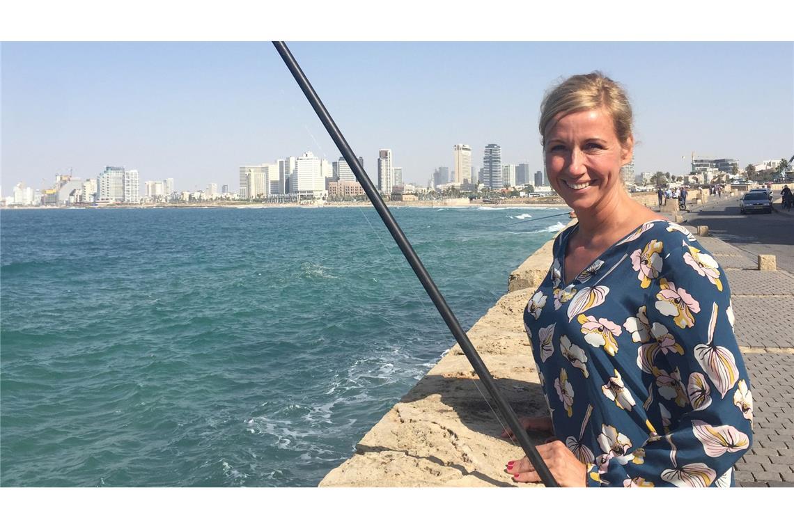 Andrea Kiewel in Tel Aviv - hier ein Foto aus dem Jahr 2016.