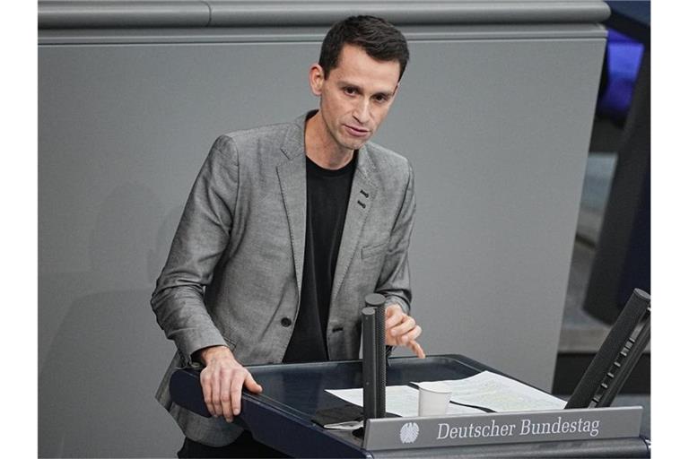 Andreas Audretsch (Grüne) spricht im Bundestag. Foto: Michael Kappeler/dpa