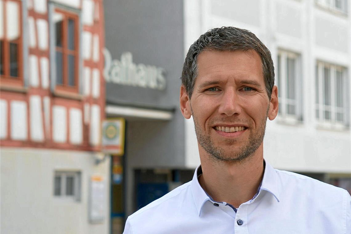 Dritter Bürgermeisterkandidat für Sulzbach Andreas Fillgraff hat seinen Hut in den Ring geworfen. Foto: Simon Le Winter