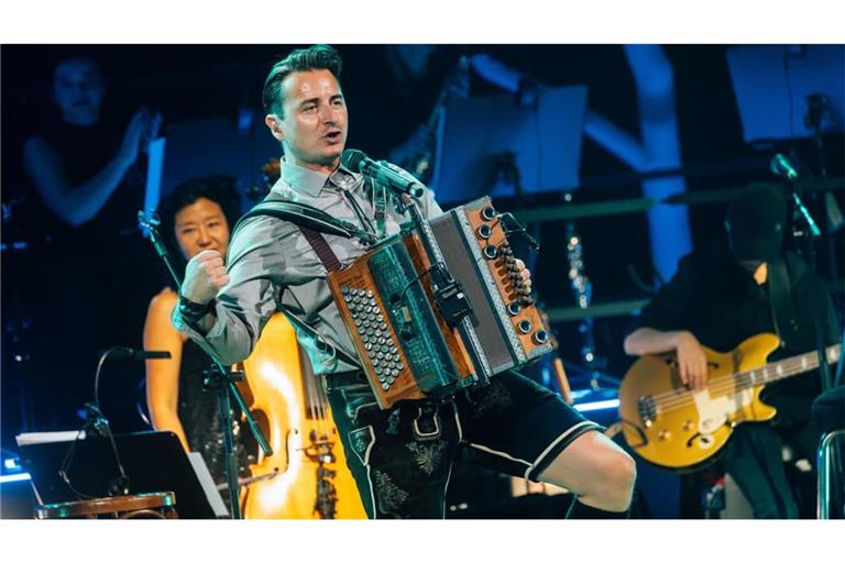 Andreas Gabalier bei seinem Konzert in Stuttgart