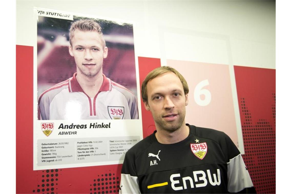 Ex-Nationalspieler Hinkel will wieder als Trainer arbeiten Andreas Hinkel, ehemaliger Fußballspieler und Nachwuchstrainer beim VfB Stuttgart. Foto: Daniel Naupold/Archiv