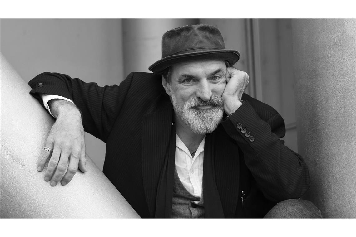 Andreas Hoppe bei der 69. Frankfurter Buchmesse. (zu dpa: «Ehemaliger «Tatort»-Kommissar Andreas Hoppe gestorben»)