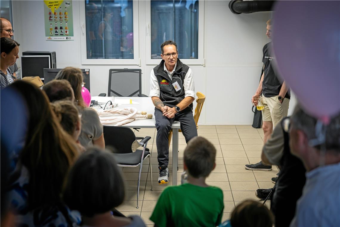 Andreas Rikker leitet die Betriebsführung bei der Firma Streker in Großaspach.