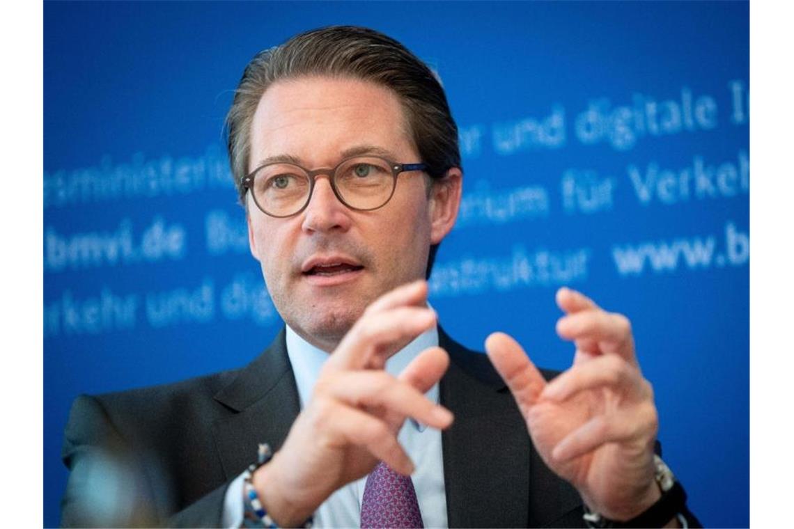 Andreas Scheuer (CSU), Bundesminister für Verkehr und digitale Infrastruktur. Foto: Kay Nietfeld/dpa