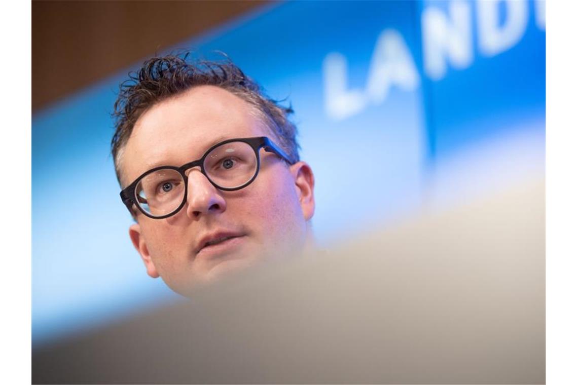 Andreas Schwarz, Fraktionschef von Bündnis 90/Die Grünen in Landtag von Baden-Württemberg. Foto: Marijan Murat/dpa/Archivbild