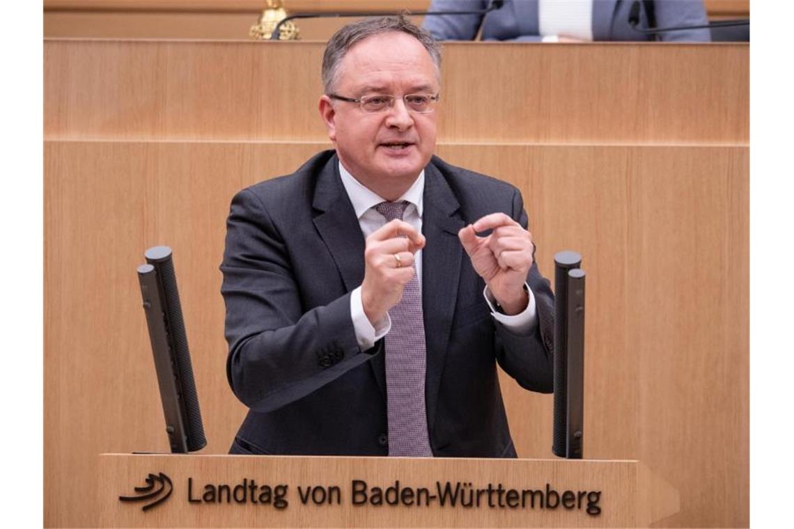Andreas Stoch, Fraktionsvorsitzender der SPD im Landtag von Baden-Württemberg. Foto: Christoph Schmidt/dpa/Archivbild