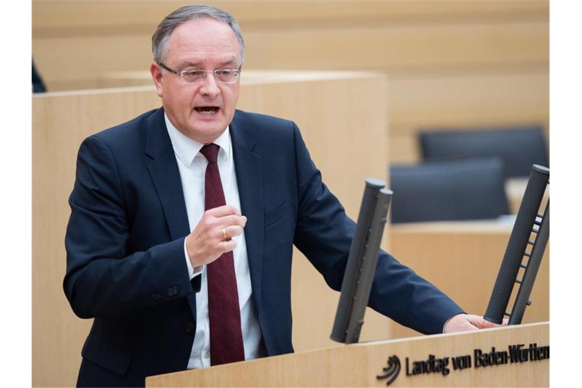 Stoch: GroKo-Ausstieg keine zwingende Folge Andreas Stoch, Landes- und Fraktionsvorsitzender der SPD Baden-Württemberg. Foto: Tom Weller/dpa/Archivbild