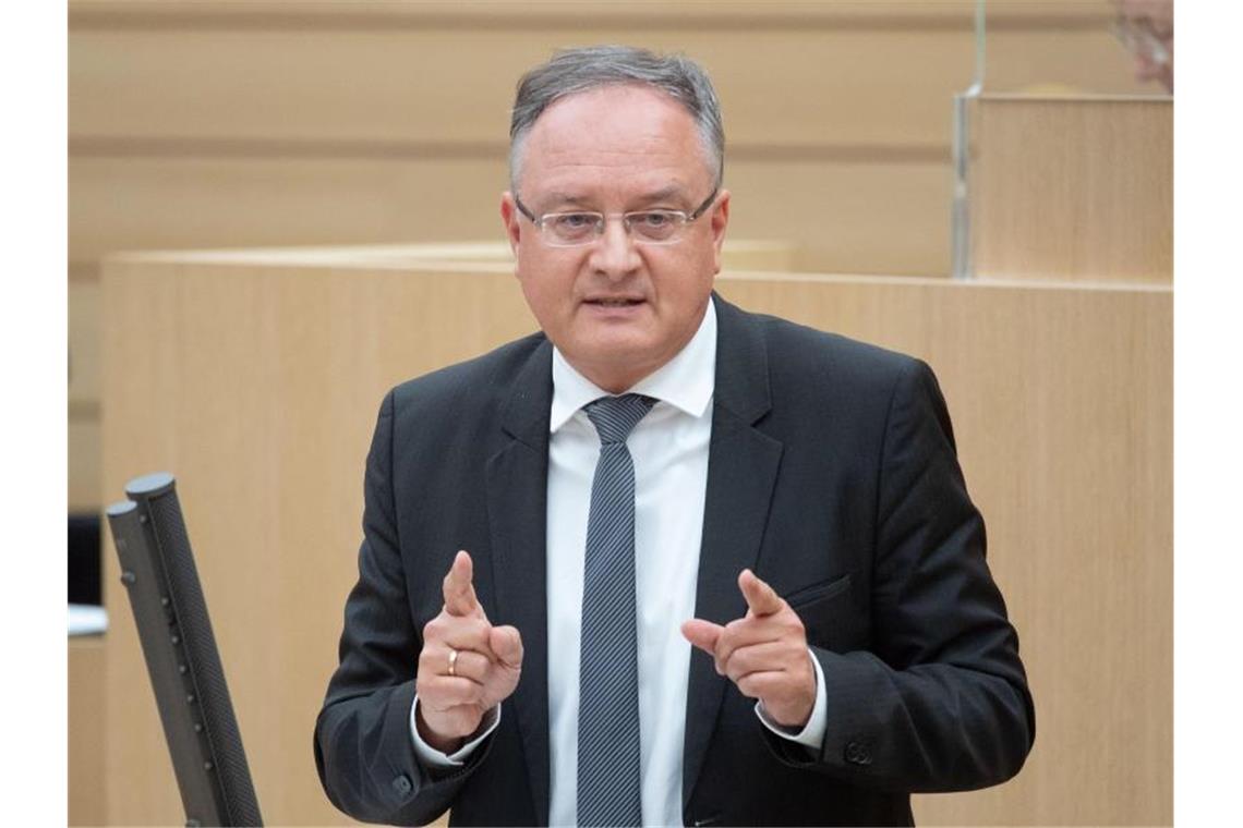 Andreas Stoch, SPD-Fraktionsvorsitzender im Landtag. Foto: Marijan Murat/dpa/Archivbild