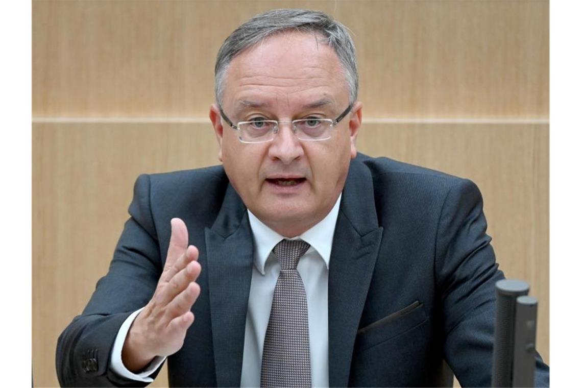 Andreas Stoch, SPD-Fraktionsvorsitzender im Landtag von Baden-Württemberg. Foto: Bernd Weißbrod/dpa