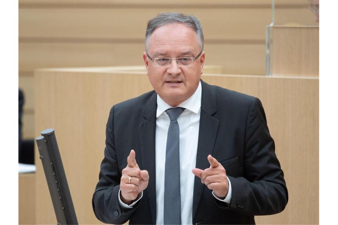Andreas Stoch, SPD-Fraktionsvorsitzender im Landtag von Baden-Württemberg. Foto: Marijan Murat/dpa/Archivbild