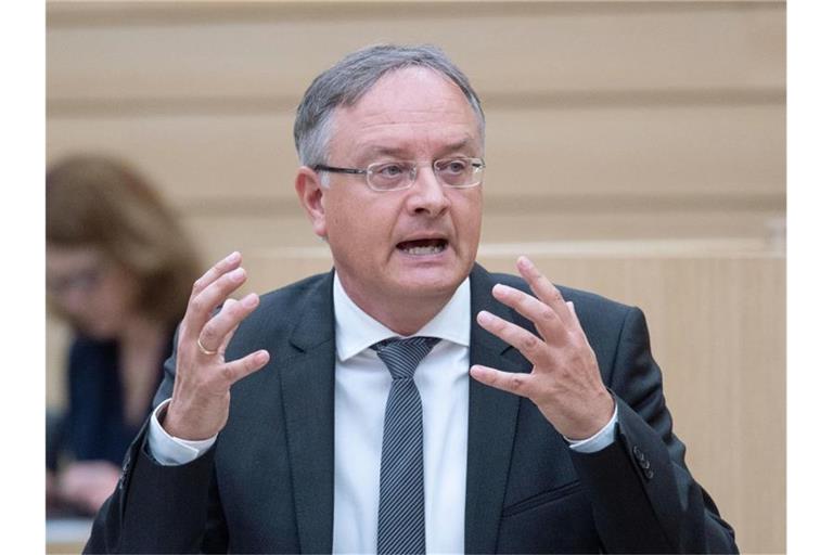 Andreas Stoch, SPD-Landtagsfraktionsvorsitzender in Baden-Württemberg. Foto: Marijan Murat/dpa/Archivbild