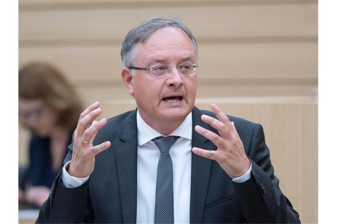 Andreas Stoch, SPD-Landtagsfraktionsvorsitzender in Baden-Württemberg. Foto: Marijan Murat/dpa/Archivbild