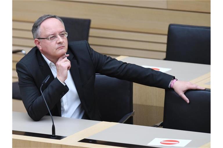 Andreas Stoch (SPD) sitzt im Landtag von Baden-Württemberg. Foto: Felix Kästle/dpa