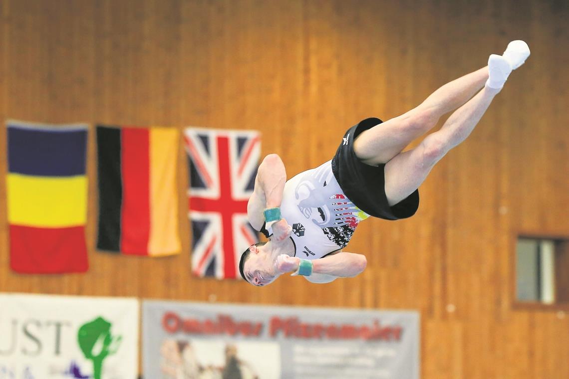 Andreas Toba schwang sich zum Dominator beim Länderkampf in Backnang auf und hatte sowohl mit dem deutschen Team als auch in der Einzelwertung die Nase vorne. Fotos: A. Becher