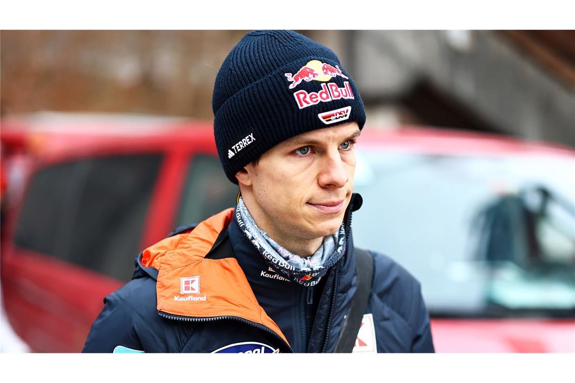 Andreas Wellinger glaubt nicht an einen Patzer von Domen Prevc.