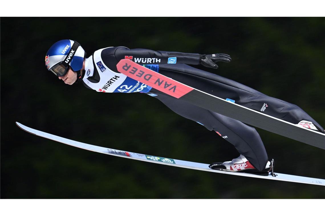 Skispringer Wellinger holt WM-Silber von der Normalschanze Andreas Wellinger im ersten Durchgang.