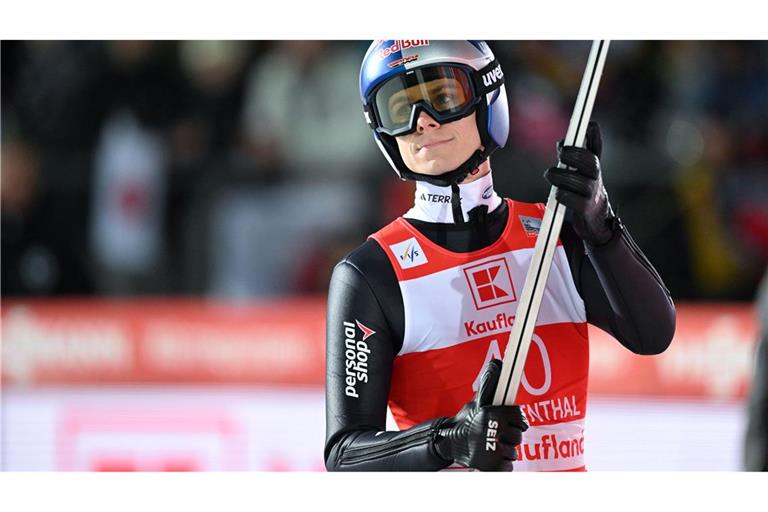 Andreas Wellinger springt bislang schwach. (Archivbild)