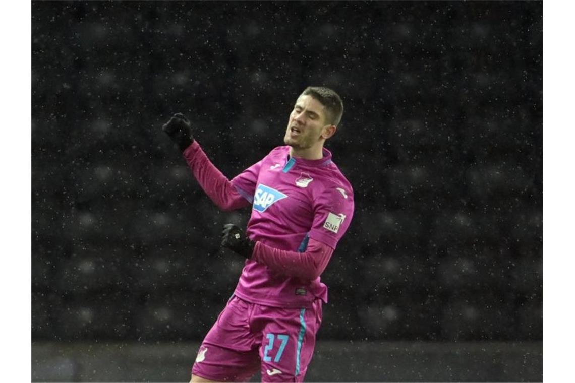 Hoffenheim gegen Köln: Kramaric hofft auf Torjäger-Bestmarke Andrej Kramaric von Hoffenheim in Aktion. Foto: Soeren Stache/dpa-Zentralbild/dpa/Archivbild