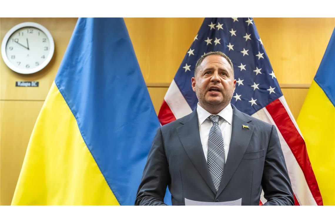 Andrij Jermak, Leiter des Präsidialamts der Ukraine.