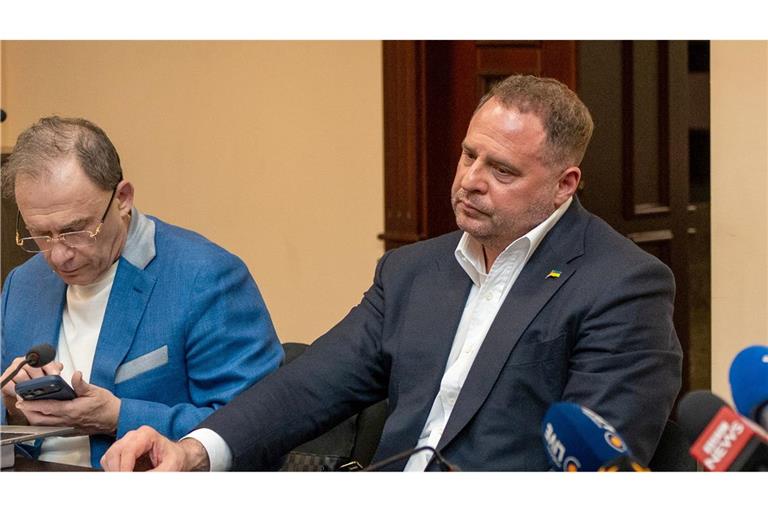 Andrij Jermak war die einst rechte Hand von Präsident Wolodymyr Selenskyj. (Archivfoto)