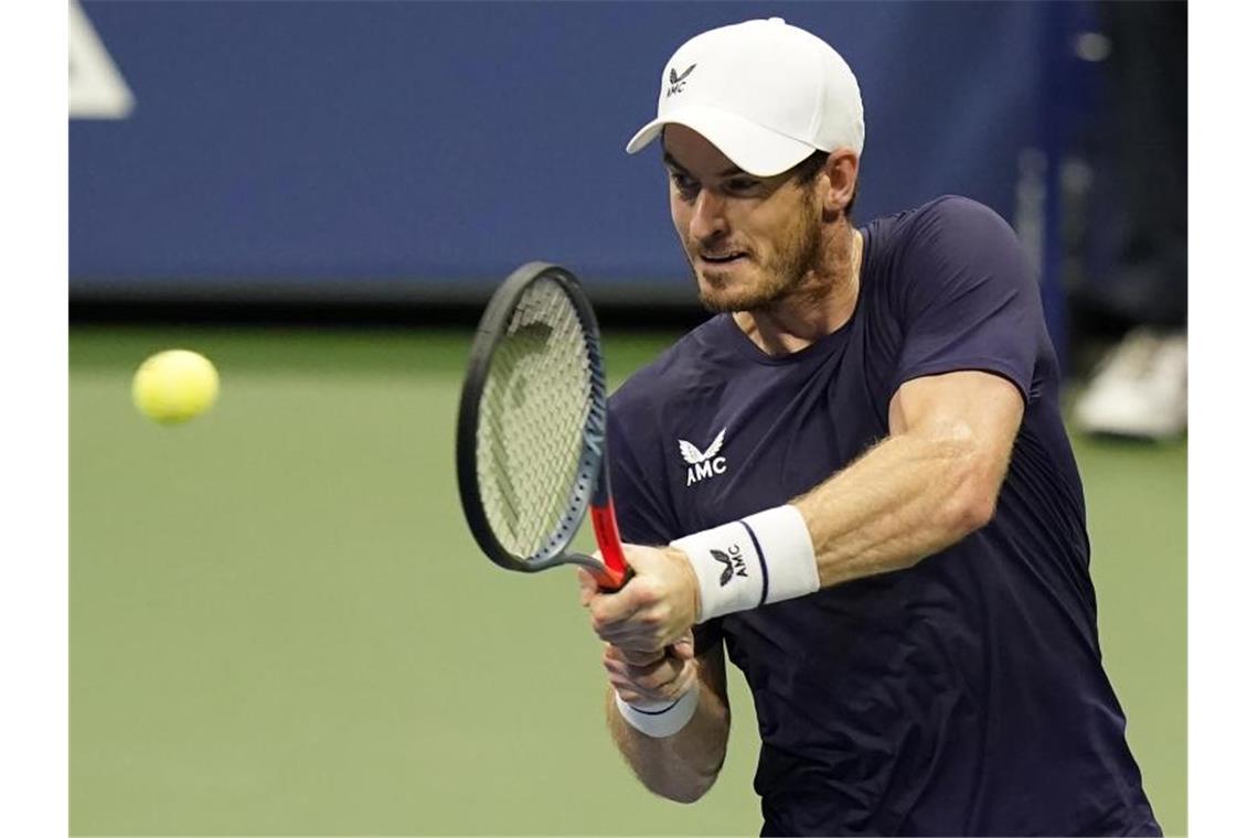 Andy Murray ist bei den US Open ausgeschieden. Foto: Frank Franklin II/AP/dpa