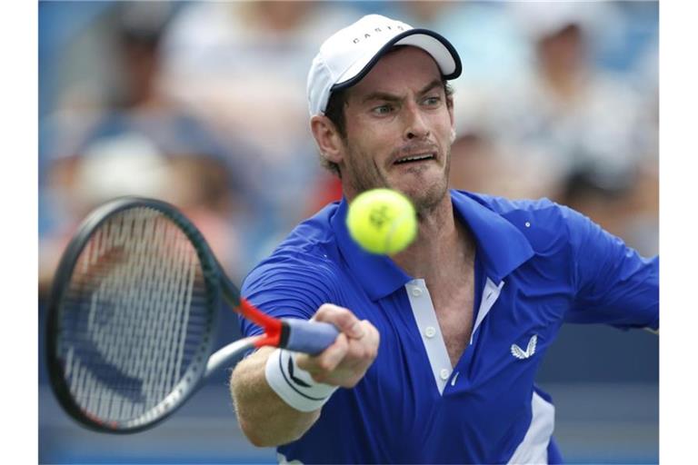 Andy Murray wird bei den US Open nicht im Einzel antreten. Foto: Gary Landers/AP