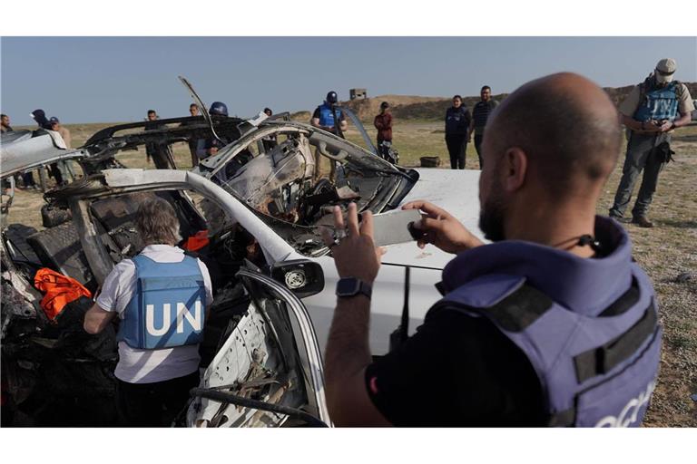 Anfang April waren bei einem Luftangriff der israelischen Armee sieben Beschäftigte der Hilfsorganisation im Gaza-Streifen getötet worden.