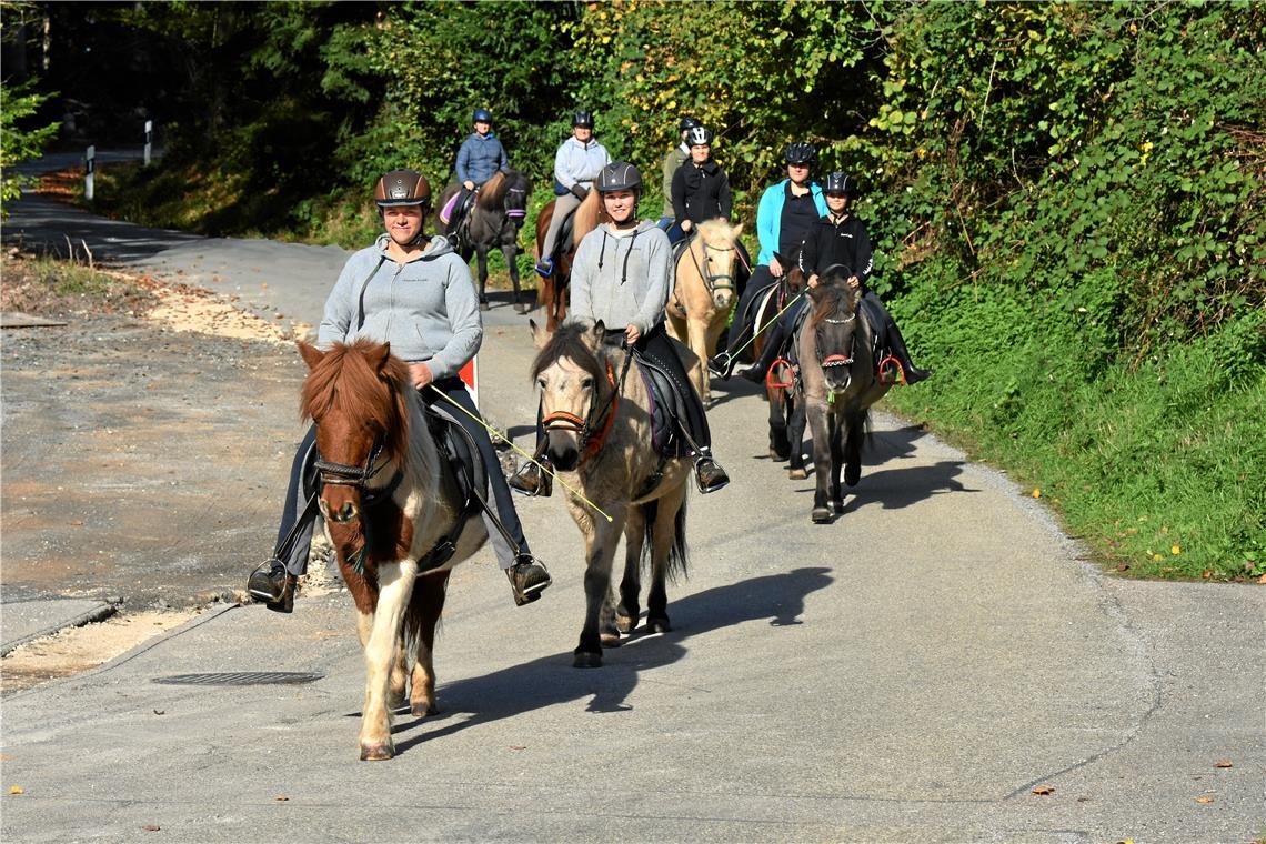 Schlemmerritt: Zu Pferd zum Mittagessen