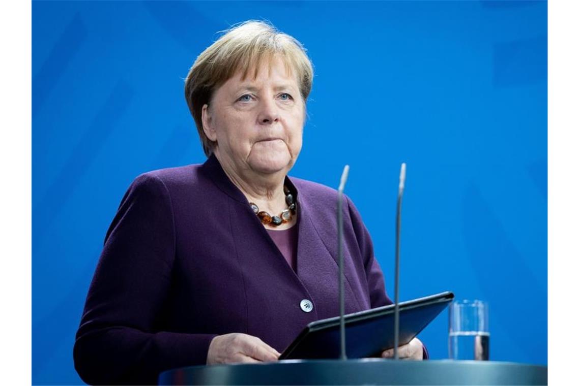 Angela Merkel hat zusammen mit ihrem Rückzug vom CDU-Vorsitz bereits im Oktober 2018 angekündigt, dass sie nicht für eine weitere Amtszeit im Kanzleramt zur Verfügung steht. Foto: Kay Nietfeld/dpa