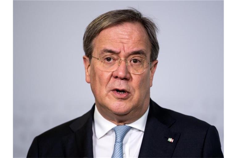 „Angela Merkel ist die Bundeskanzlerin der Union und wird uns unterstützen“: Armin Laschet. Foto: Bernd von Jutrczenka/dpa/Archiv