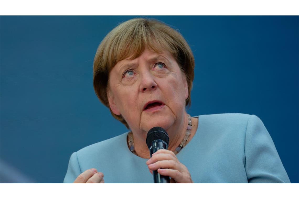 Angela Merkel sieht das faktenbasierte Denken und Argumentieren in Gefahr.