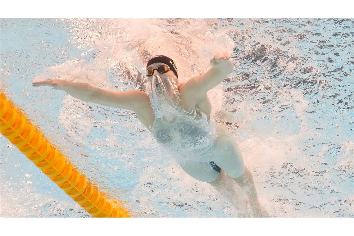 Titelverteidigerin Köhler verfehlt Medaille bei Schwimm-WM Angelina Köhler hat es bei der Schwimm-WM nicht auf das Podest geschafft.