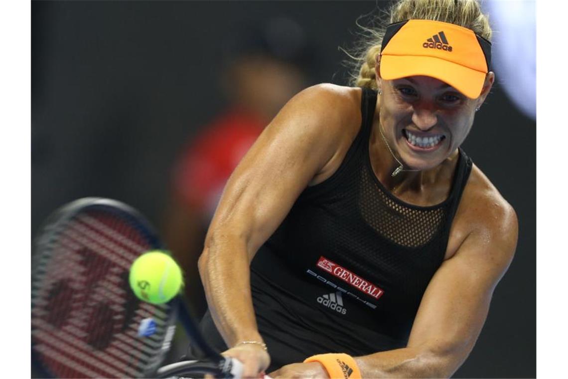 Angelique Kerber beendete ihre bescheidenen Tennis-Saison. Foto: Jia Haocheng/Xinhua/dpa