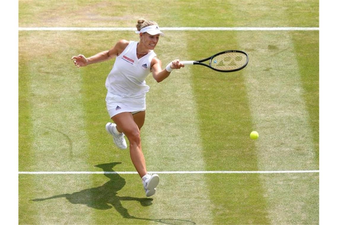 Kerber beim Tennis-Turnier zunächst gegen Qualifikantin Angelique Kerber. Foto: John Walton/PA Wire/dpa/Archivbild