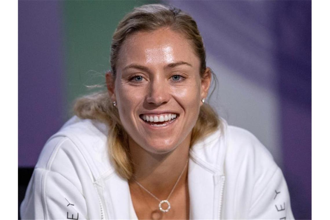 Kerbers Wimbledon-Rückkehr: „Weiß, wie man auf Rasen spielt“ Angelique Kerber freut sich auf Wimbledon. Foto: Ben Solomon/Pool AELTC/AP