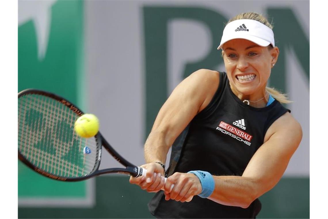 Kerber gelingt erster Sieg seit Wimbledon Angelique Kerber hat beim Turnier in Osaka die erste Runde überstanden. Foto: Michel Euler/AP
