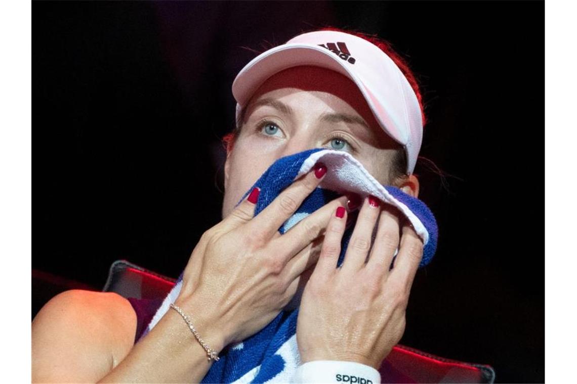 Kerber schlägt nicht beim Turnier in Rom auf Angelique Kerber hat sich am Knöchel verletzt. Foto: Marijan Murat