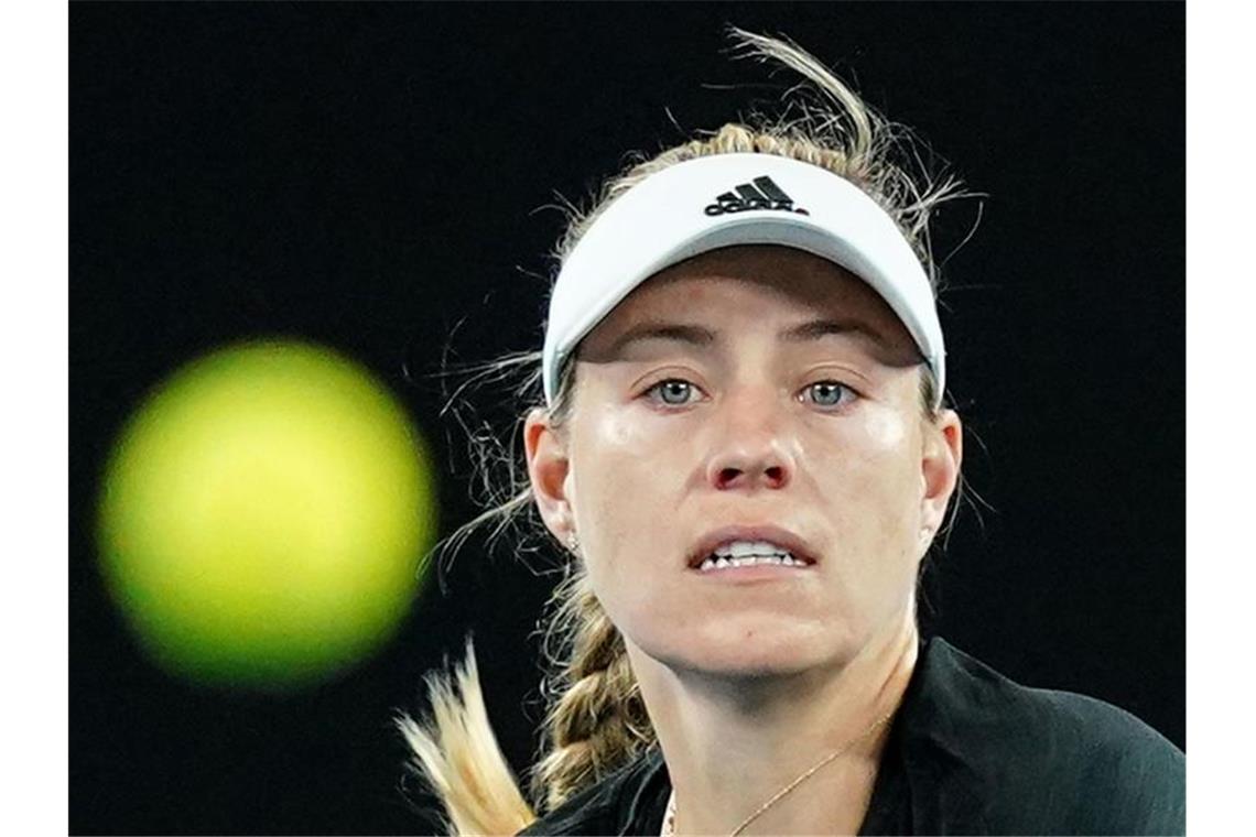 Schock für Kerber: Hotel-Isolation in Melbourne Angelique Kerber muss in Melbourne in Quarantäne. Foto: Scott Barbour/AAP/dpa