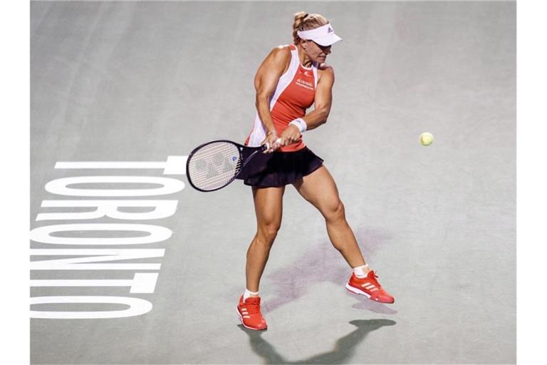 Angelique Kerber scheiterte früh in Toronto. Foto: Mark Blinch/The Canadian Press/AP
