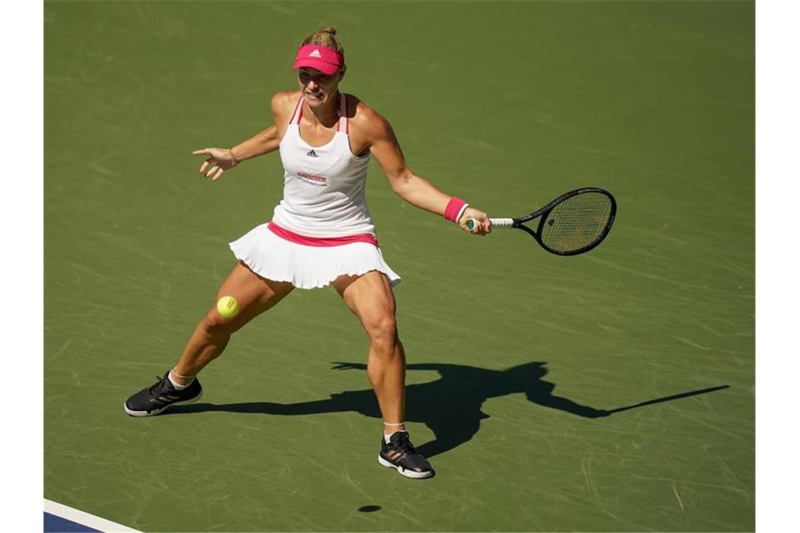 Angelique Kerber schied bei den US Open im Achtelfinale aus. Foto: Seth Wenig/AP/dpa