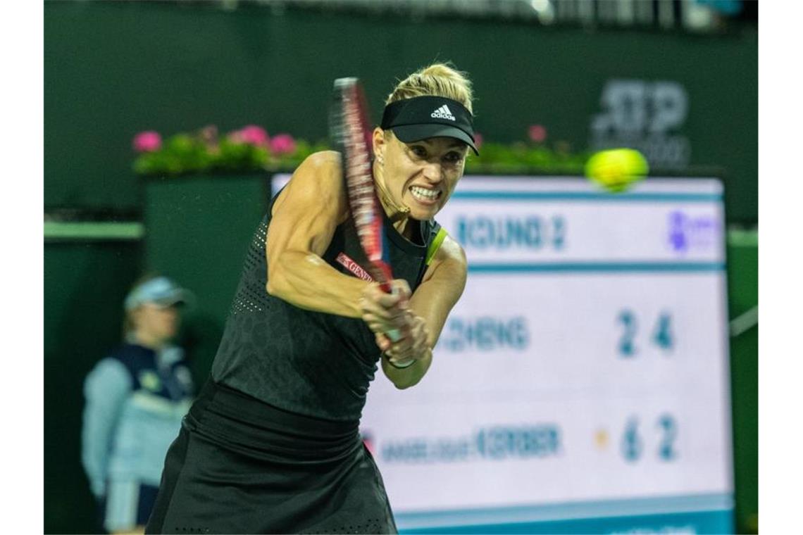 Kerber holt Premierensieg 2022 - Nun Duell mit Russin Angelique Kerber trifft nun in der dritten Runde auf die Russin Daria Kasatkina. Foto: Maximilian Haupt/dpa