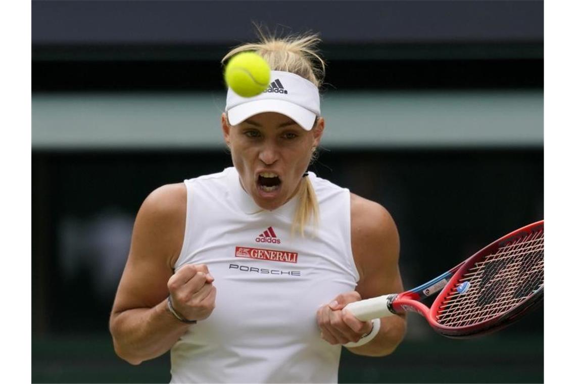 Angelique Kerber will ins Halbfinale. Foto: Kirsty Wigglesworth/AP/dpa