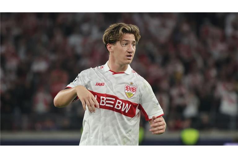 Angelo Stiller gibt beim VfB Stuttgart den Takt vor, in der Nationalmannschaft ist der Mittelfeldspieler aber erst einmal nicht dabei.